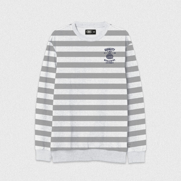 Buzo a rayas para hombre talla M
