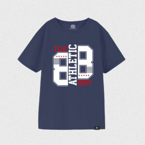 Camiseta de niño color azul talla 8
