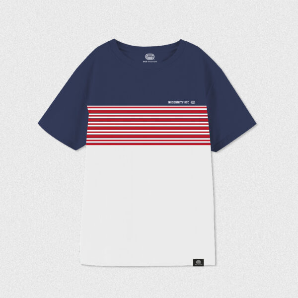 Camiseta combinada para niño talla 12